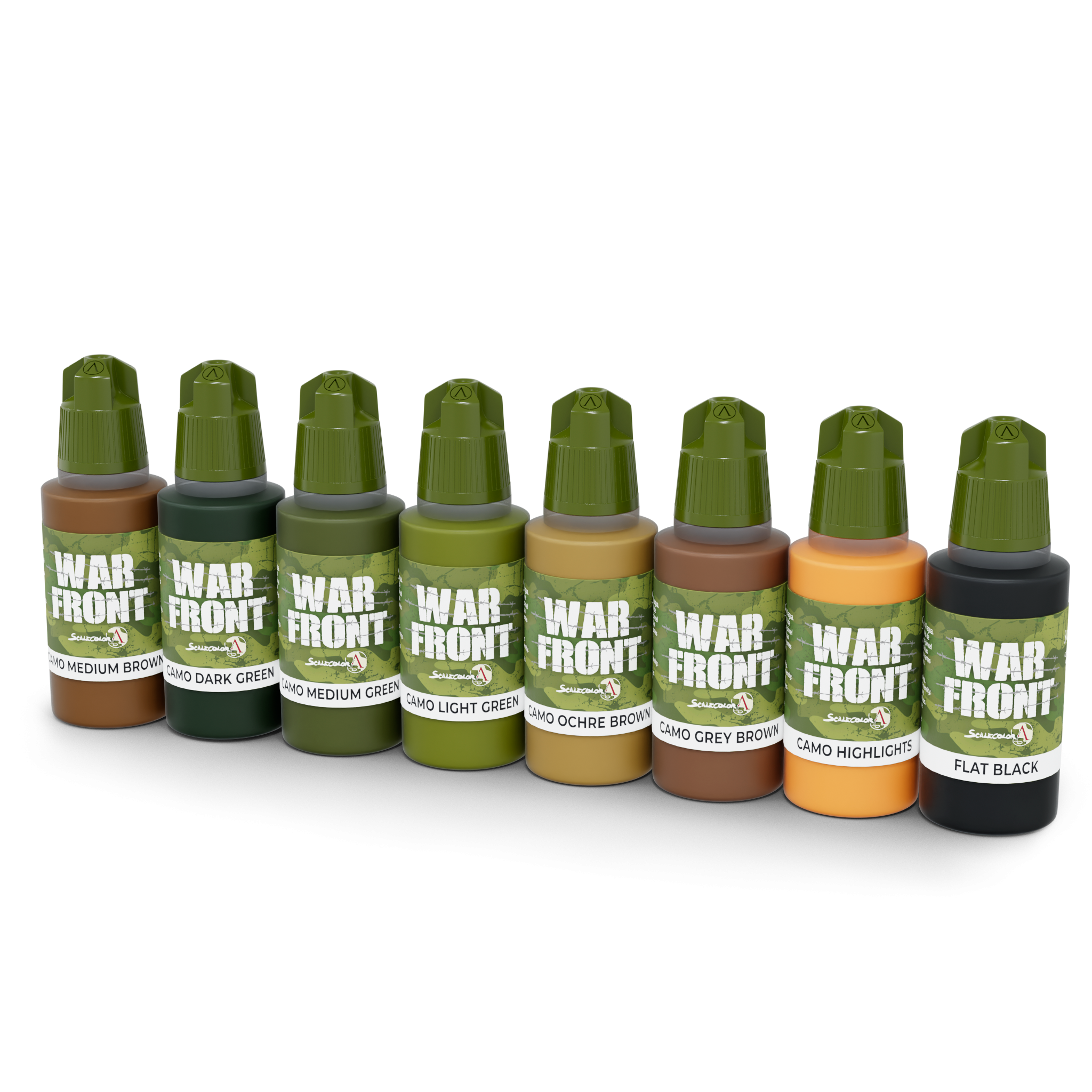 Scale75 Warfront Waffen SS Camo I sada barev 8x17 ml