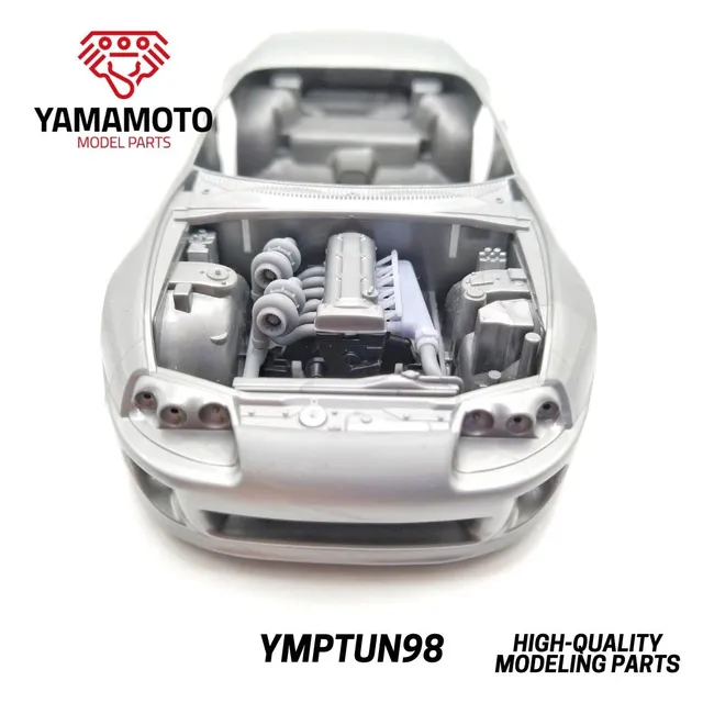Yamamoto 2JZ Twin Turbo Kit pro Tamiya 24123 motorový kit 3D tisk