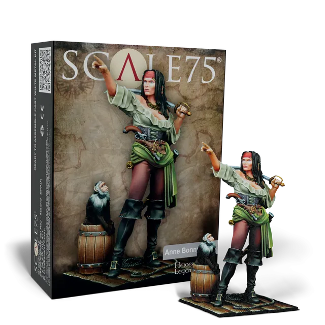 Scale75 Heroes Legends Anne Bonny figurka 75 mm resinová