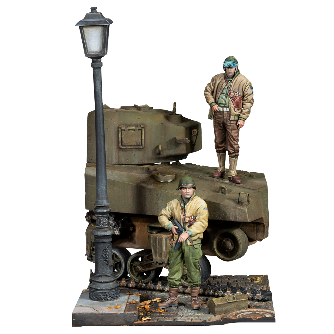 Scale75 Warfront Broken Tracks figurka 1/35 resin