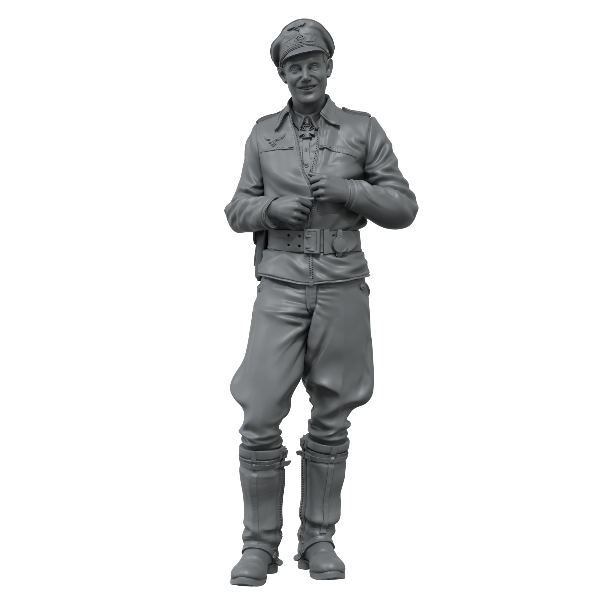 Scale75 Warfront Erich Bubi Hartmann figurka 1/35 nenalakovaná