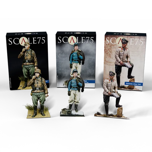 Scale75 Pack German Army WW2 sada figurek 3 ks