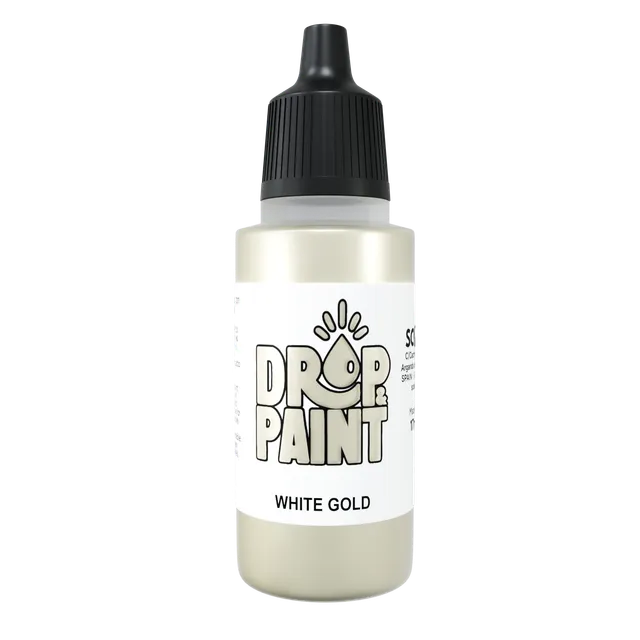 Scale75 White Gold akrylová barva 17 ml metalická