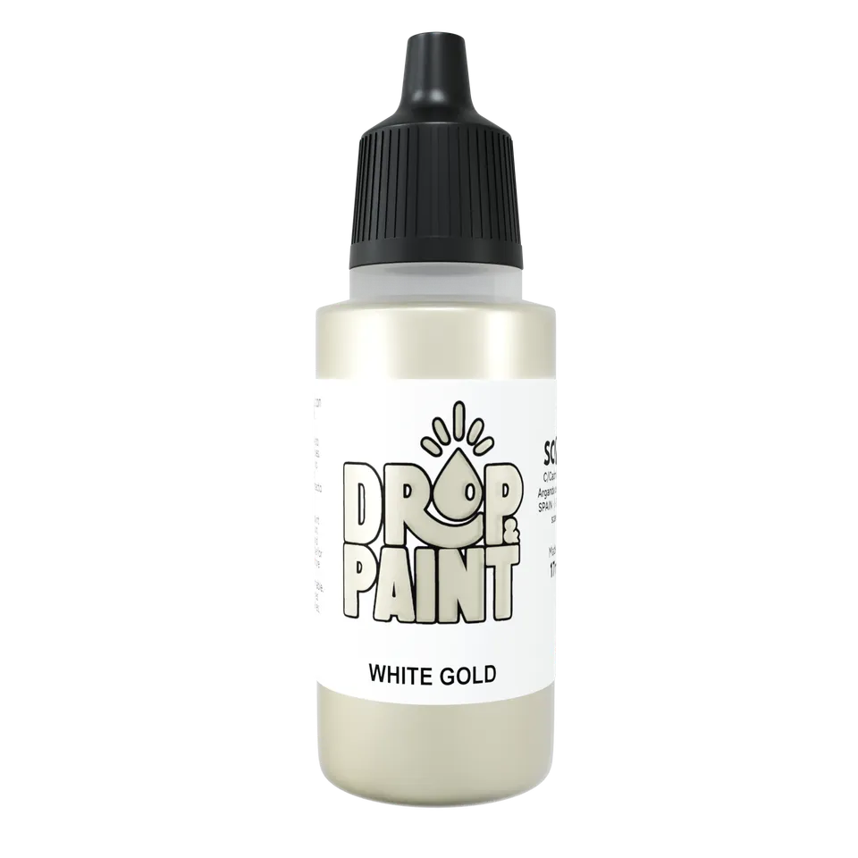 Scale75 White Gold akrylová barva 17 ml metalická