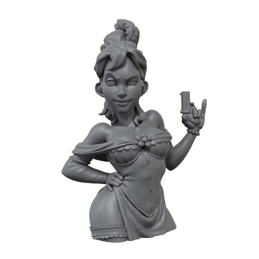 Scale75 Cabaret Dancer resinová figurka nenabarvená