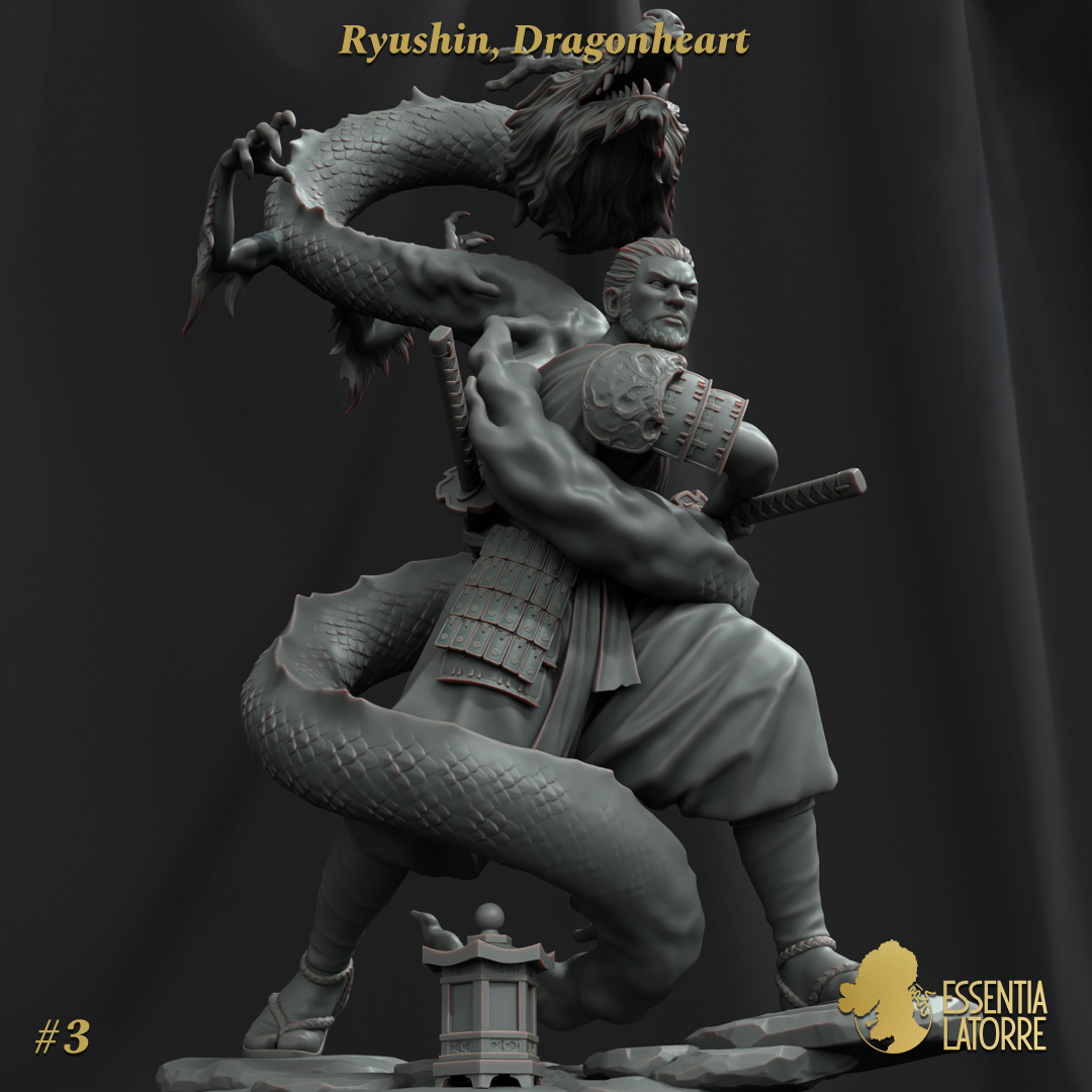 Scale75 Ryushin Dragonheart figurka 80 mm resinová
