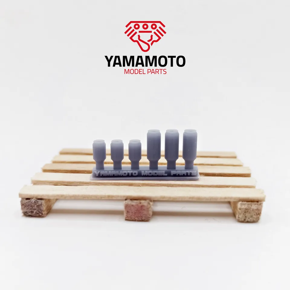 Yamamoto Model Parts Cans Set plechovky resin