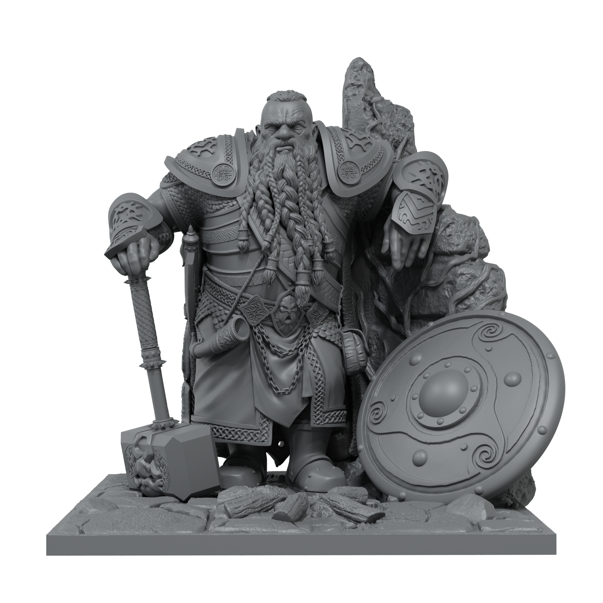Scale75 Khalgrim Gunnarson figurka 75mm nenabarvená