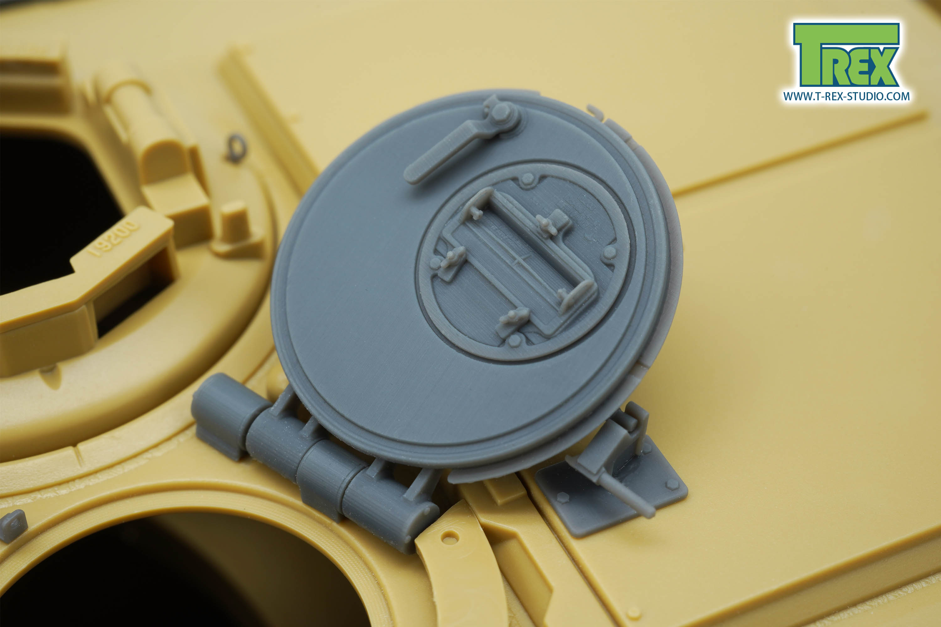 T-Rex Studio TR35193 M1A1 poklop nabíječe 1/35 čiré díly