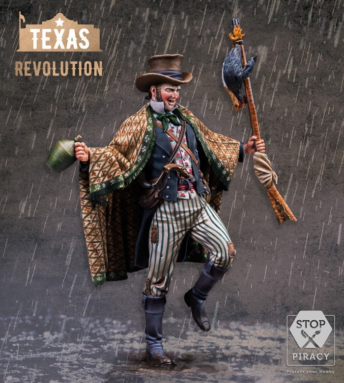 Scale75 Mississippi Volunteer 1835 figurka 75mm nenabarvená