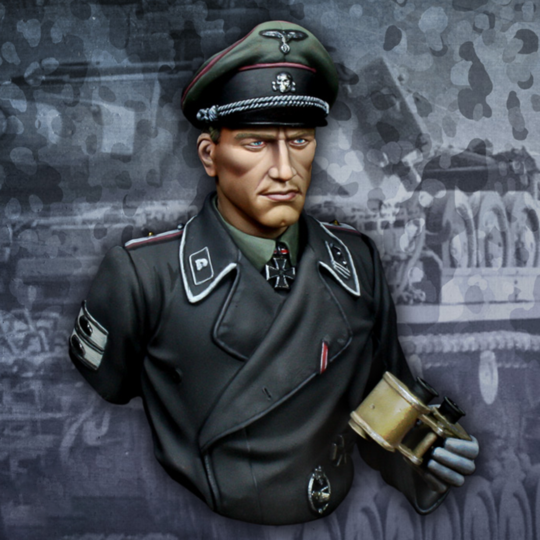 Scale75 Totenkopf 1942 resinová busta 1/10 nenabarvená