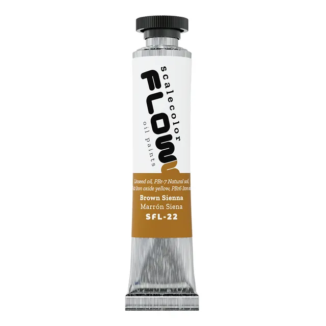 Scale75 Brown Sienna olejová barva 20 ml matná