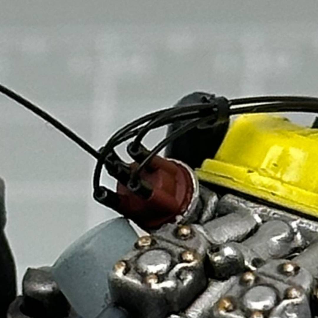 Yamamoto Model Parts rozdělovače pro 4válcové motory 3D tisk