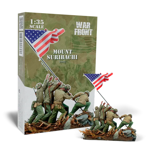 Scale75 Warfront Mount Suribachi 1945 figurka 1/35