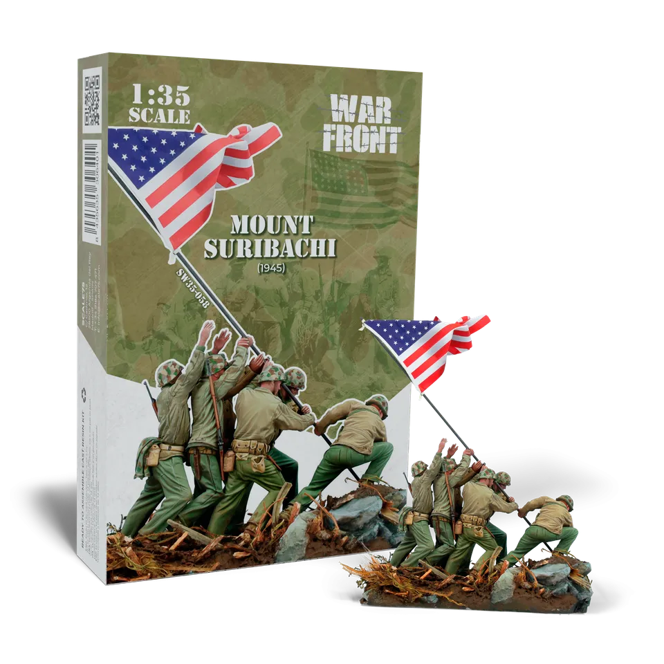 Scale75 Warfront Mount Suribachi 1945 figurka 1/35