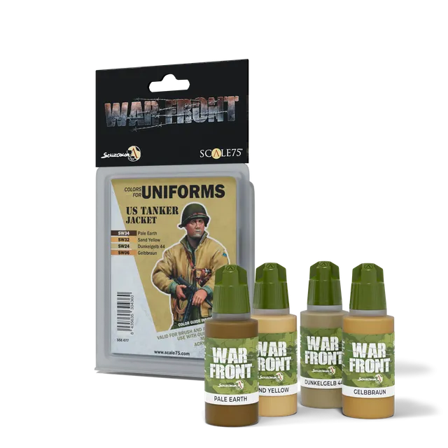 Scale75 Warfront US Tanker Jacket sada barev 4 kusy