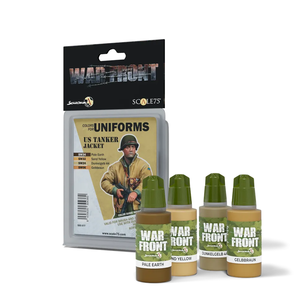 Scale75 Warfront US Tanker Jacket sada barev 4 kusy