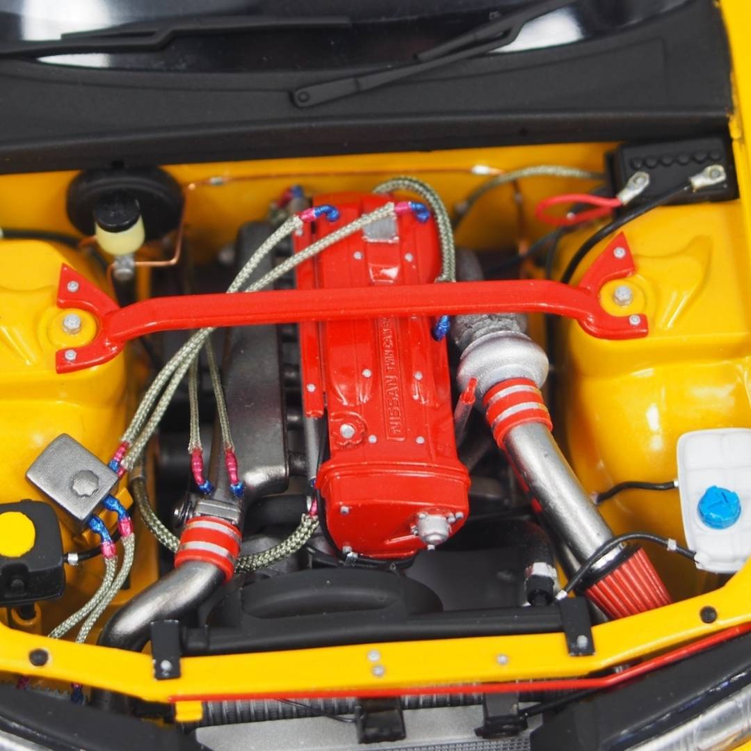 Yamamoto RB26DETT Single Turbo Kit turbo sada pro Tamiya 24090