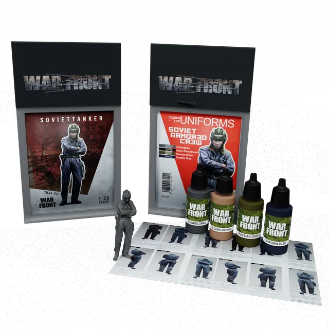 Scale75 Pack Soviet Armored Crew + Soviet Tanker sada