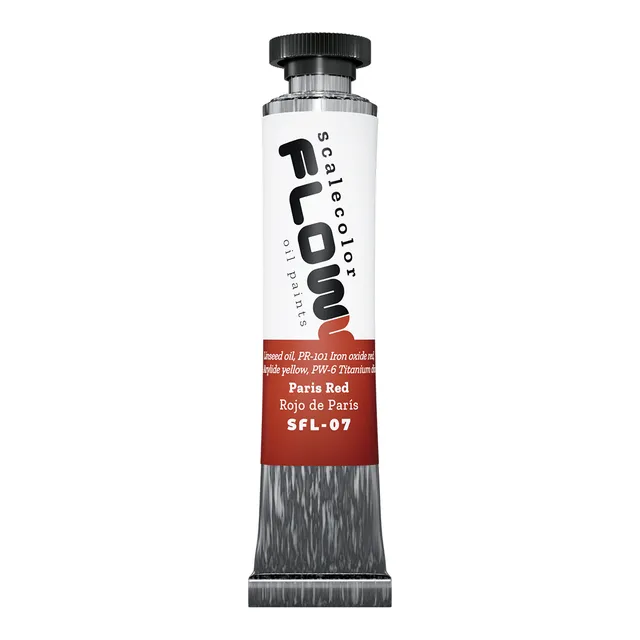 Scale75 Paris Red olejová barva 20ml matná