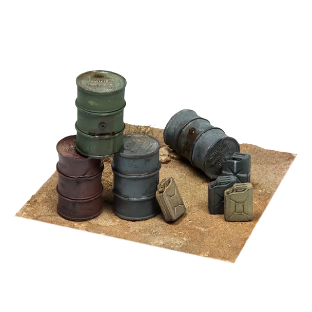 Scale75 German Fuel Drums and Cans doplněk 1:35 resin