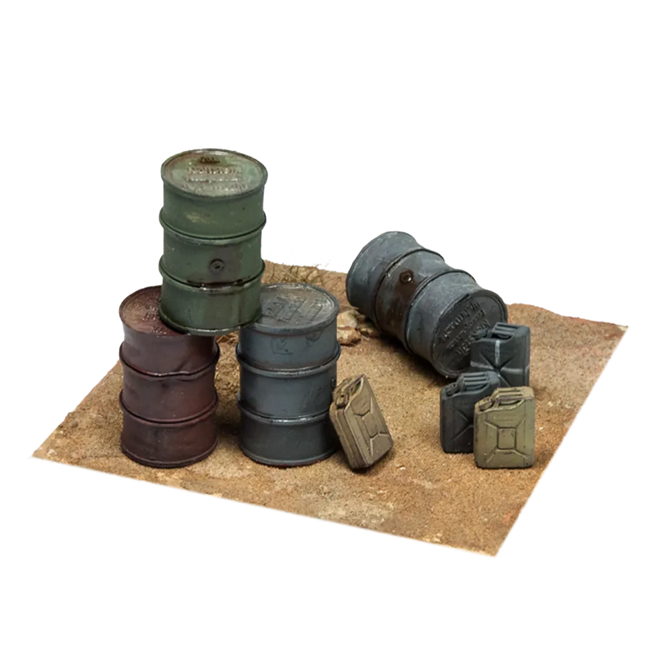 Scale75 German Fuel Drums and Cans doplněk 1:35 resin