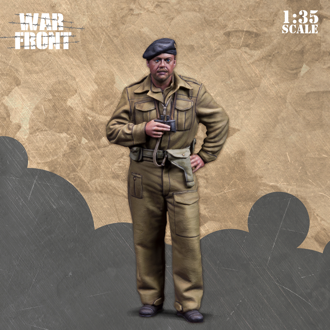 Scale75 Warfront British Tanker figurka 1/35 resin