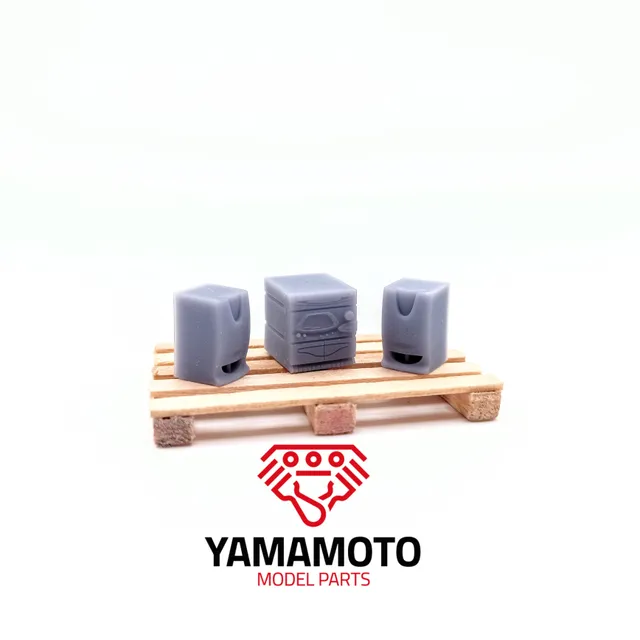Yamamoto Garage Set 4 doplňky do garáže 3D tisk