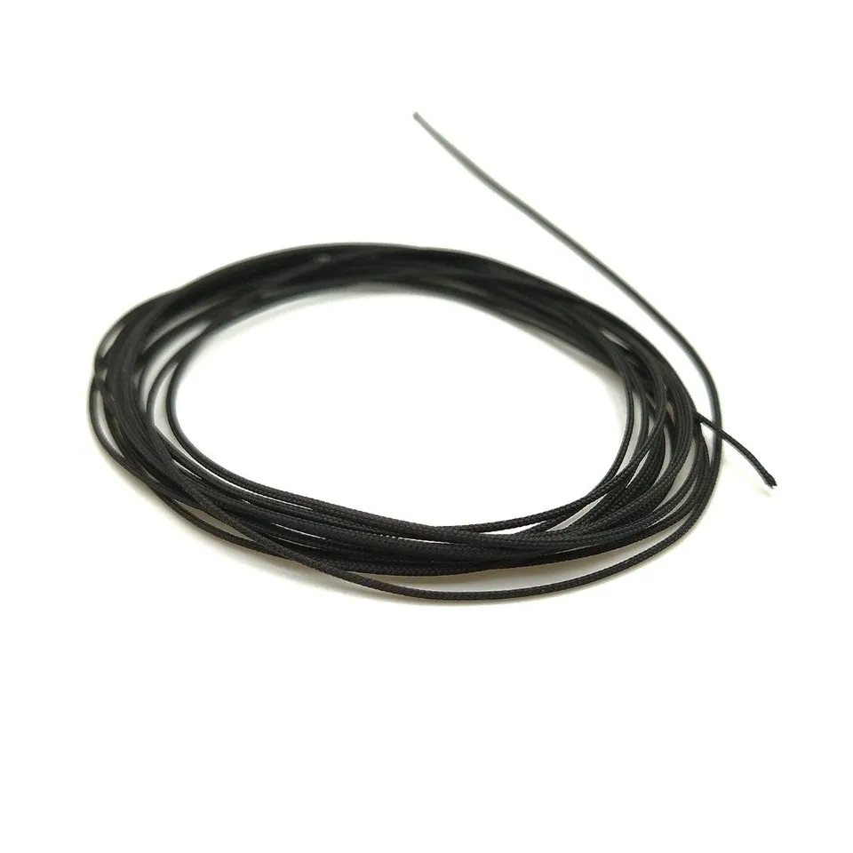 Yamamoto Braided Hose Black opletená hadička 1,0 mm 2 m