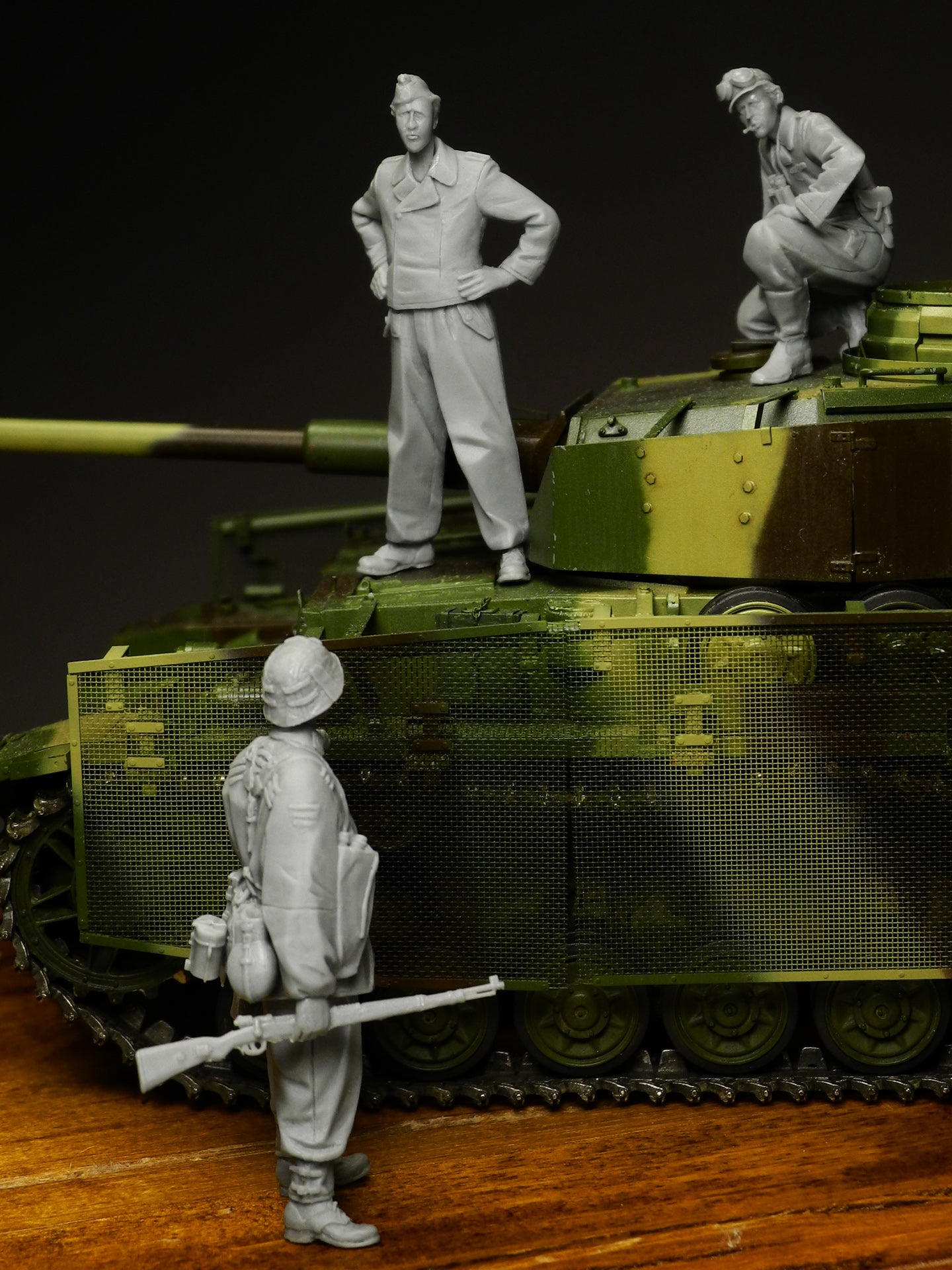 Rado Miniatures RDM35038 figurky resin 1/35 sada 3 kusy