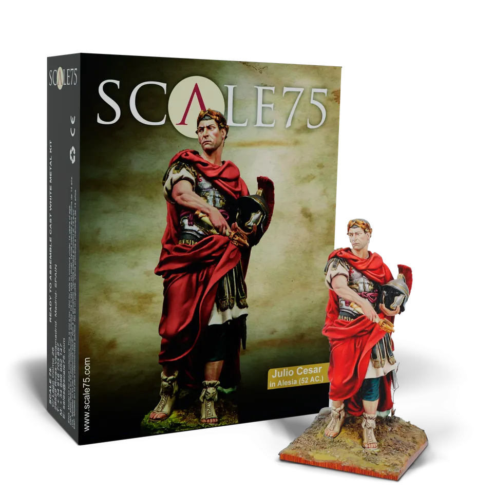 Scale75 Julius Caesar in Alesia figurka 75 mm kov nenabarvená