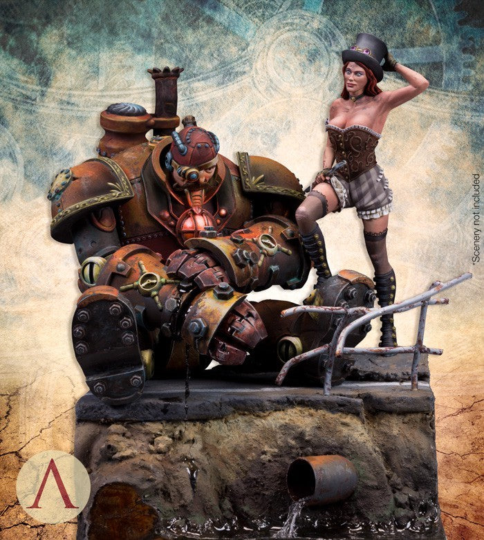 Scale75 Steam Wars Liz CopperCotton & George Steelheart figurka 75 mm