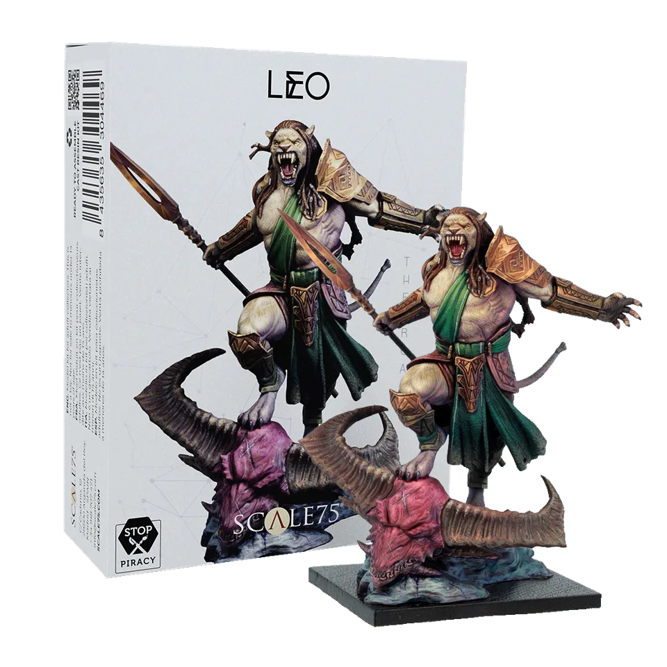 Scale75 Zodiac Leo mystic signs figurka nenabarvená