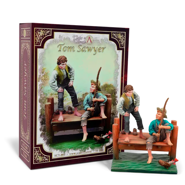 Scale75 Platinum Tom Sawyer figurka 75 mm kovová