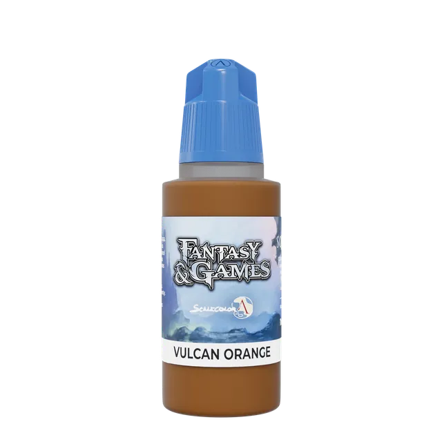 Scale75 Vulcan Orange akrylová barva 17 ml saténová