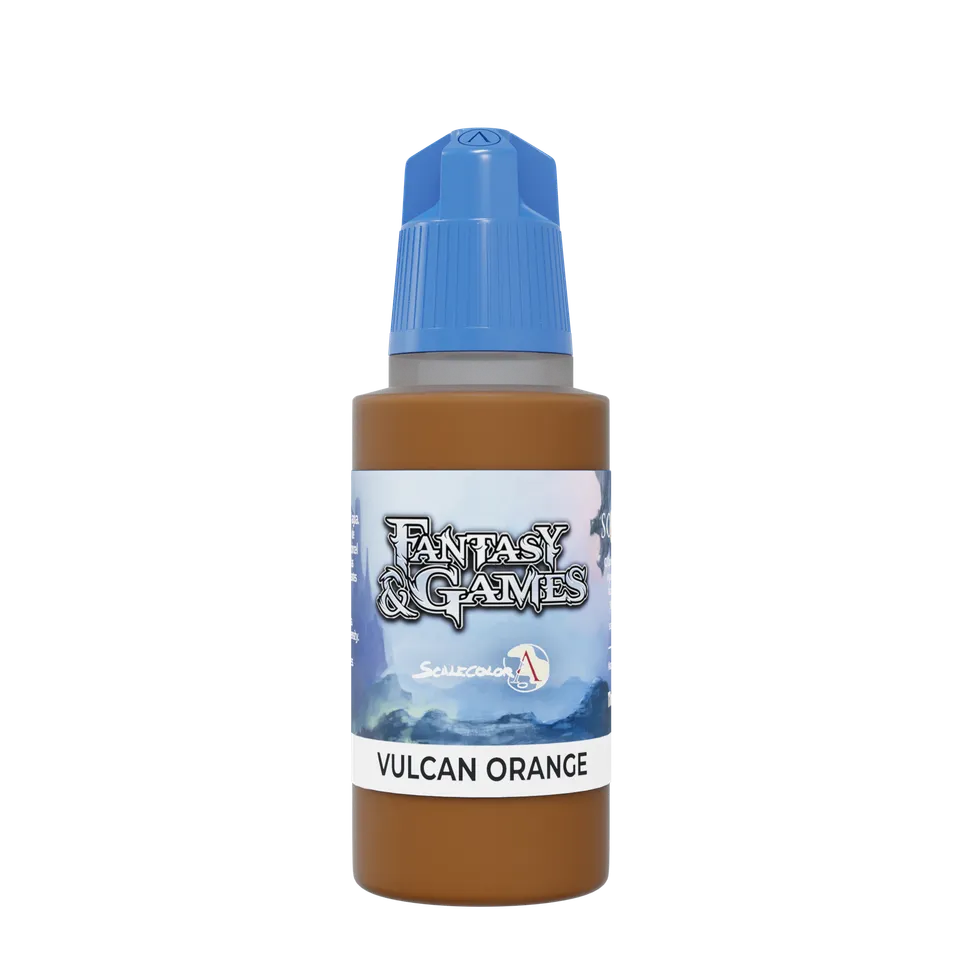 Scale75 Vulcan Orange akrylová barva 17 ml saténová