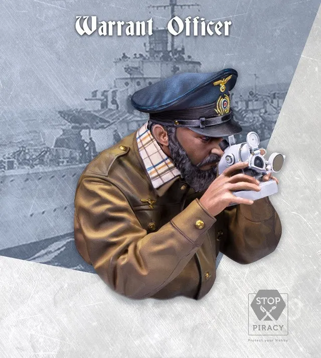 Scale75 Warfront Warrant Officer figurka 1/10 resin nenabarvená
