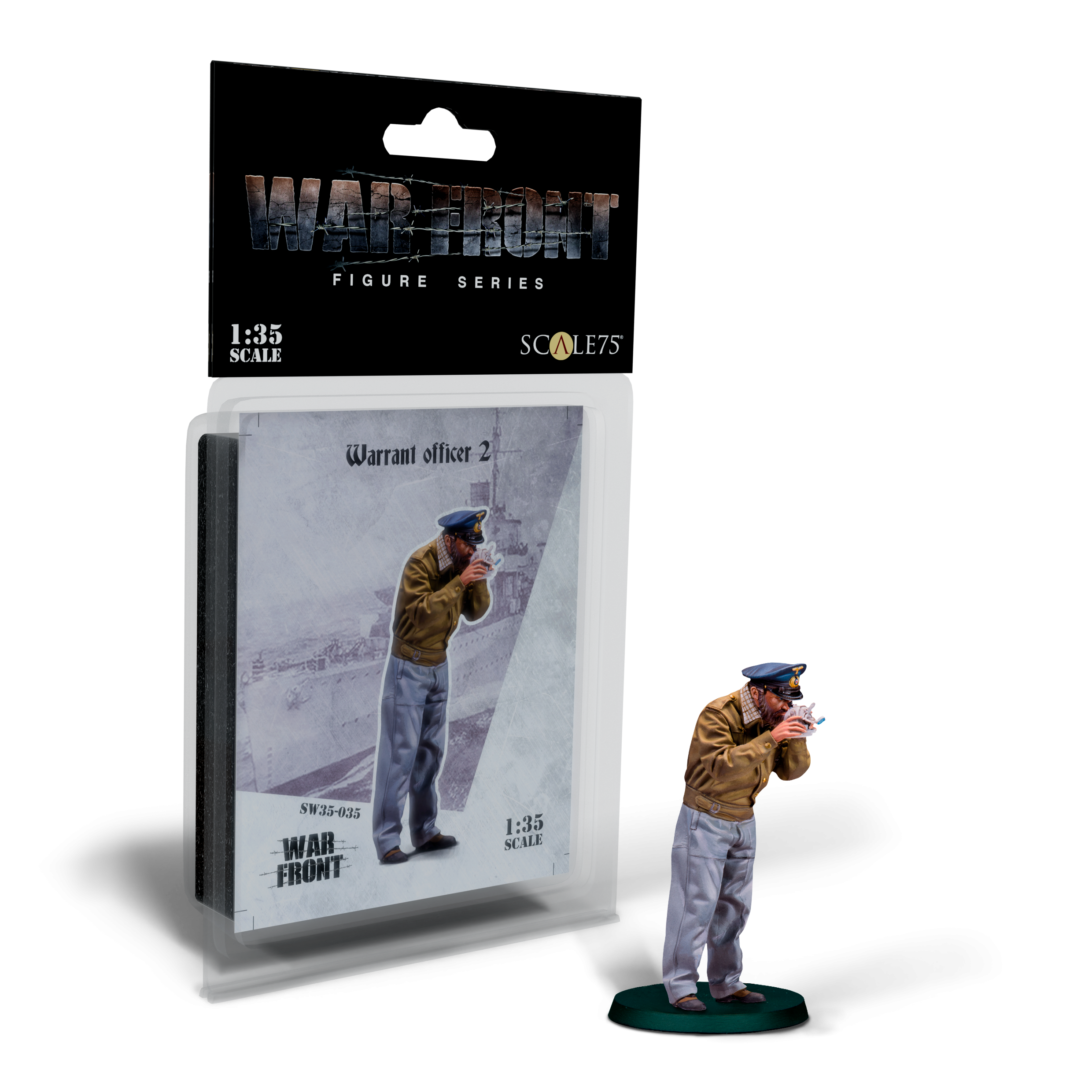 Scale75 Warfront Warrant Officer 2 figurka 1/35 resin