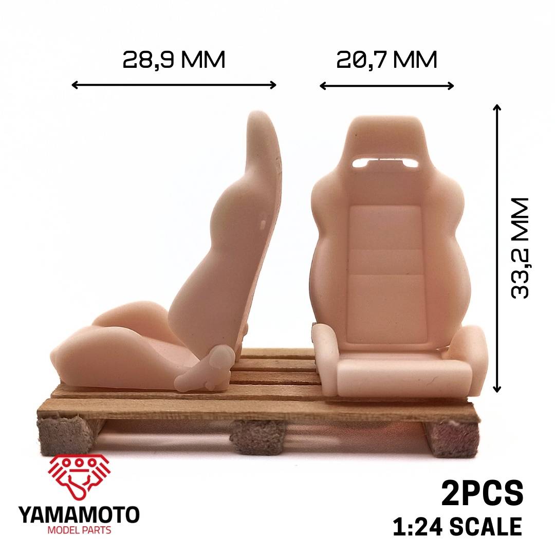 Yamamoto Sport Seats Recaro Speed sedačky resin 2 ks