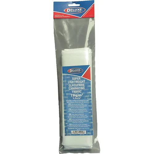 Deluxe Materials Fibreglass Cloth skelná tkanina 78 g 1 m²