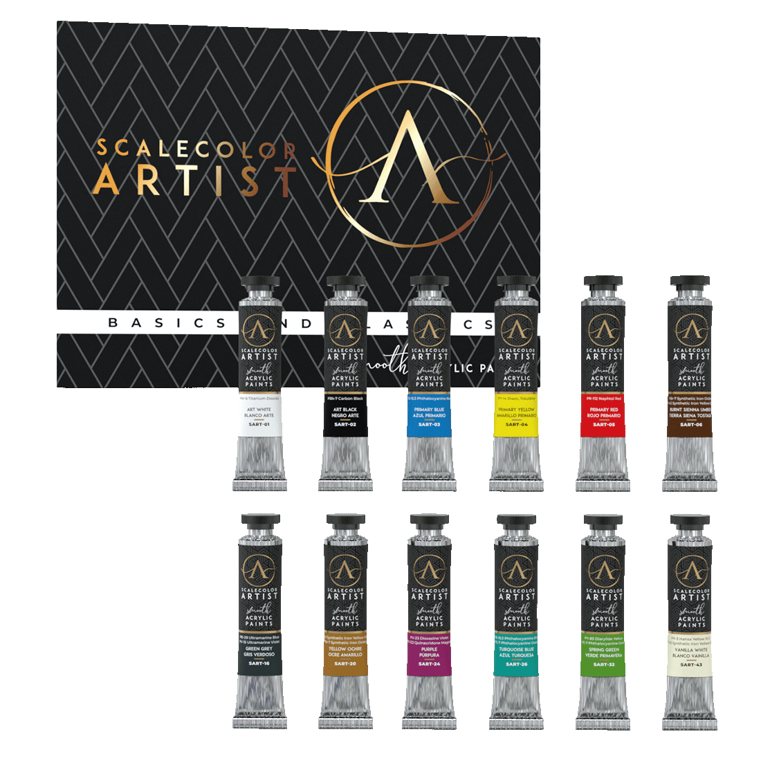 Scale75 Scalecolor Artist Basics and Classics sada barev
