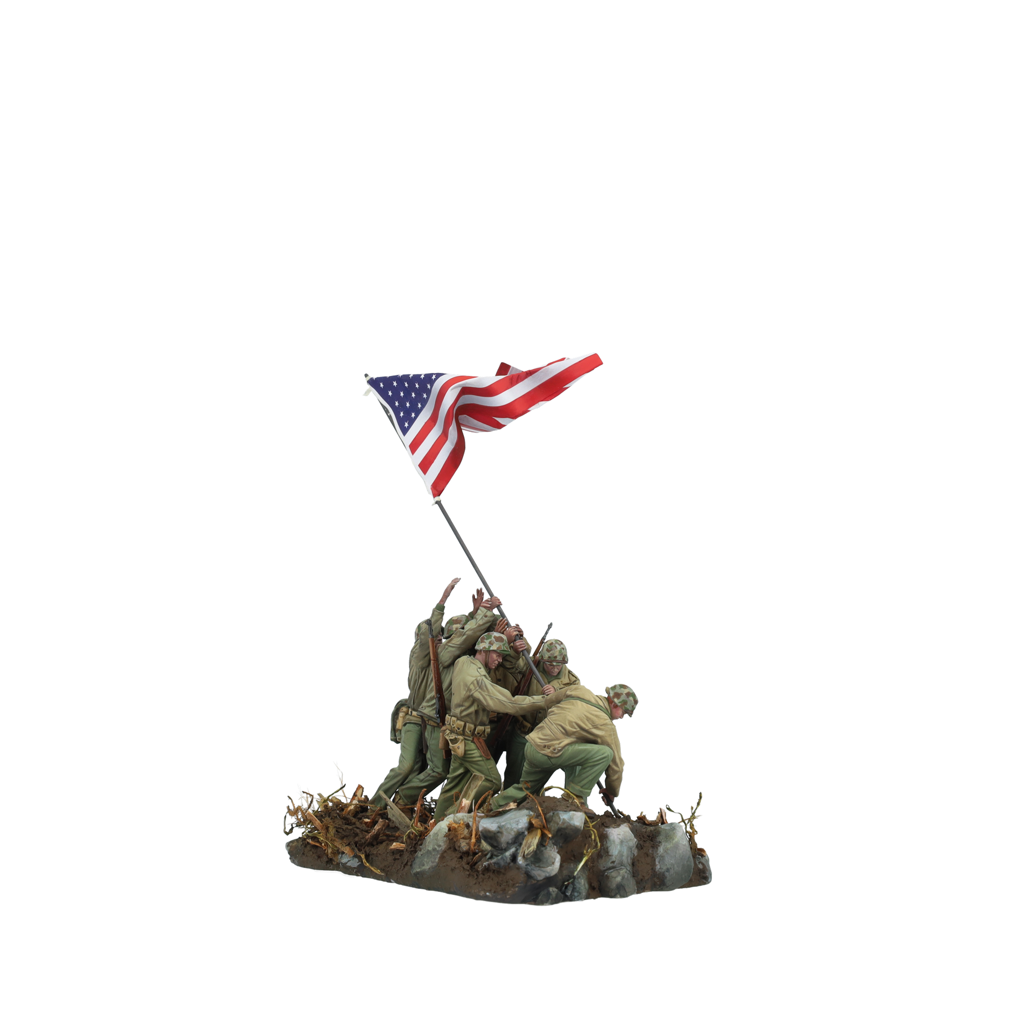 Scale75 Warfront Mount Suribachi 1945 figurka 1/35