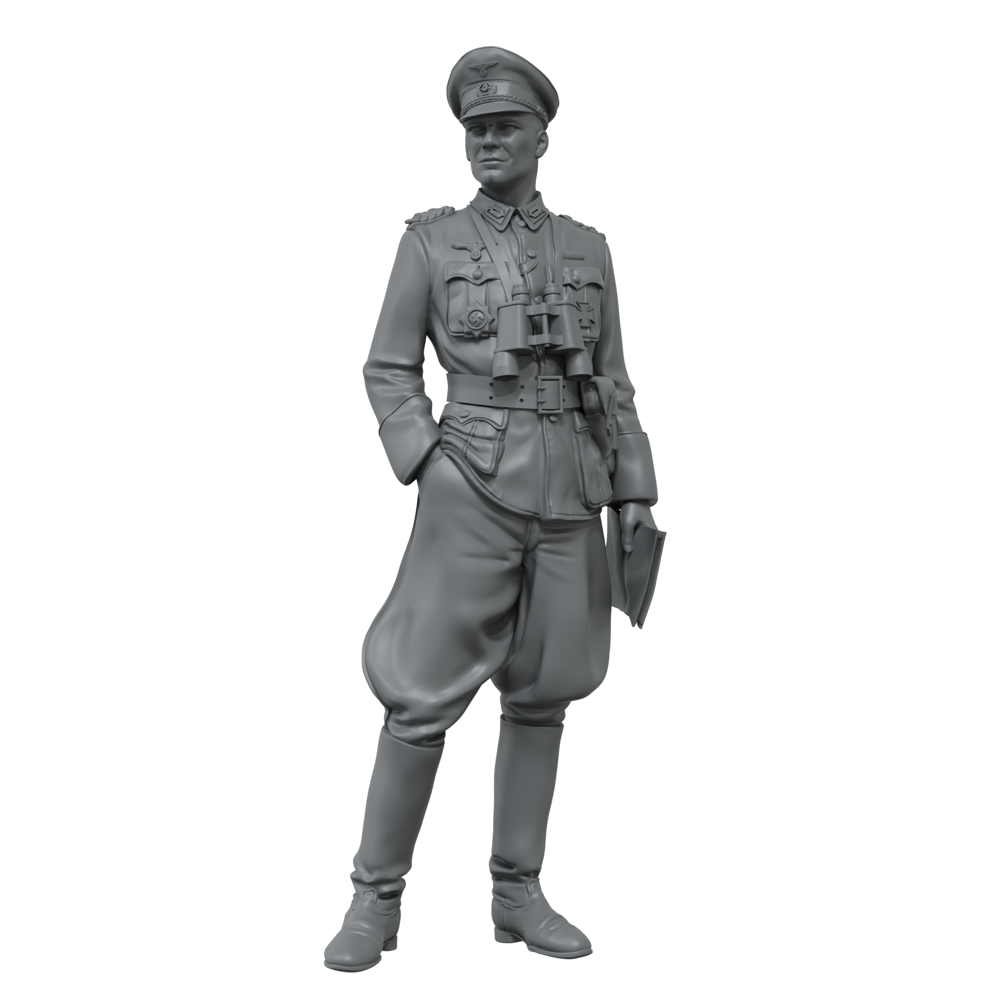 Scale75 Warfront German Staff figurka 1/48 resinová nenabarvená