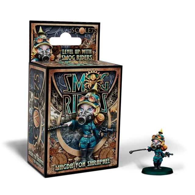 Scale75 Smog Riders Magda Von Shrapnel figurka 35 mm