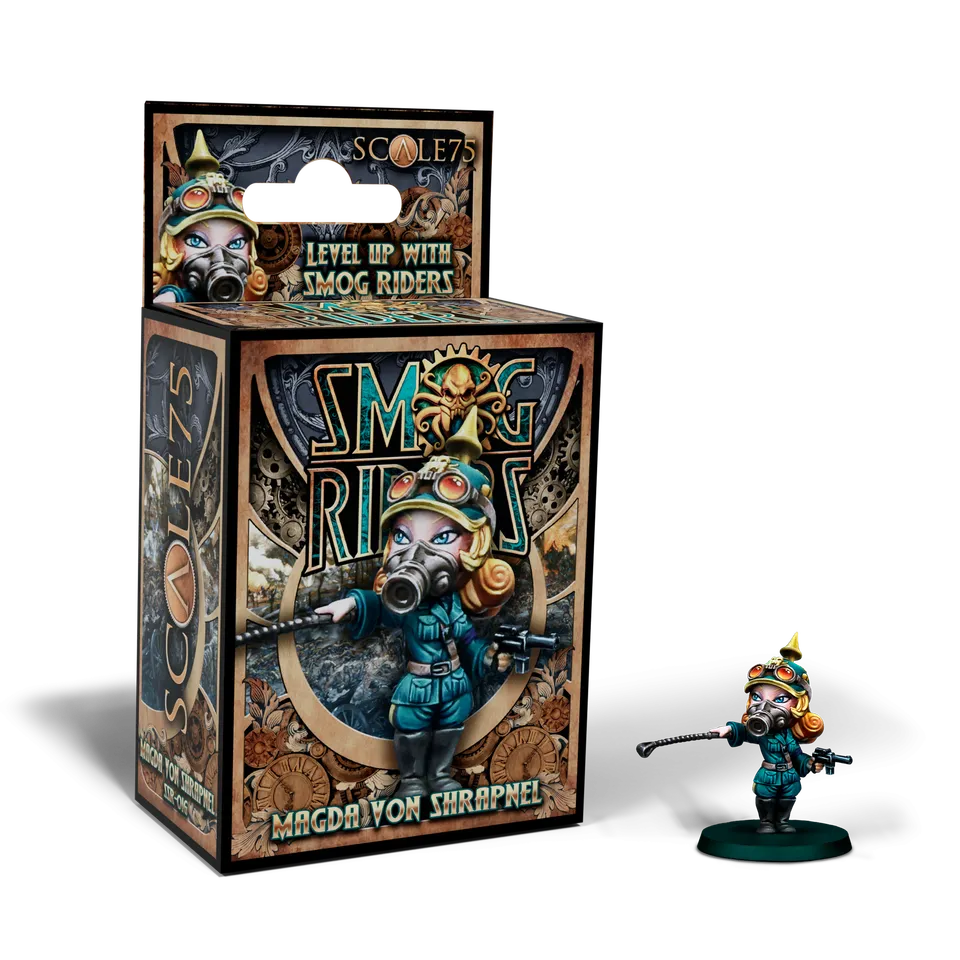 Scale75 Smog Riders Magda Von Shrapnel figurka 35 mm