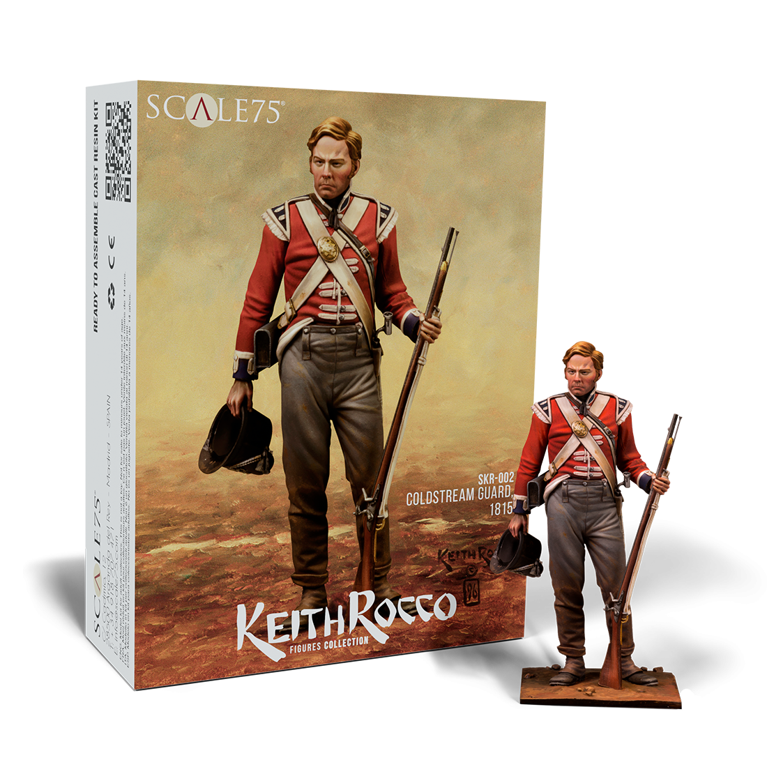 Scale75 Warfront Thin Red Line Coldstream Guard sada s figurkou