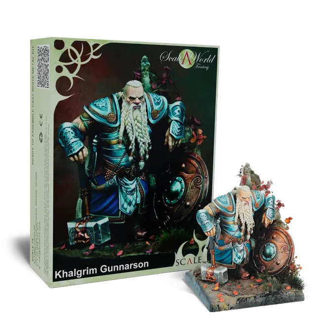 Scale75 Khalgrim Gunnarson figurka 75mm nenabarvená