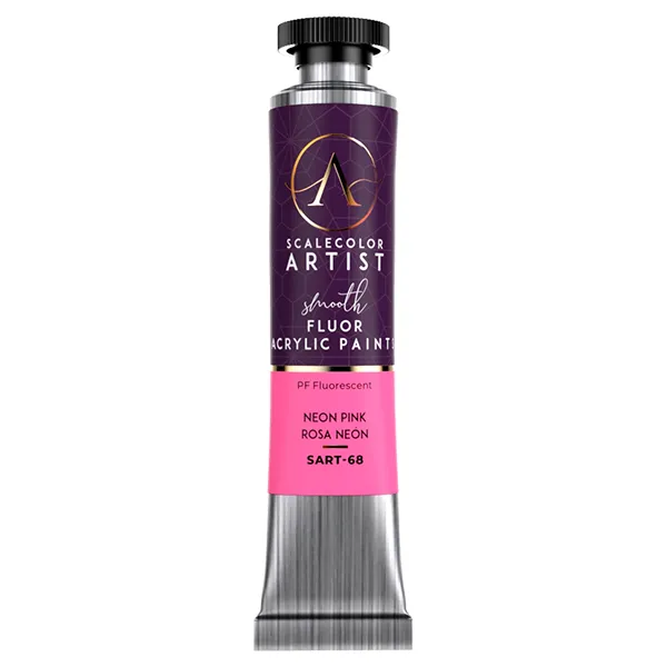 Scale75 Artist Neon Pink akrylová barva 20 ml krycí