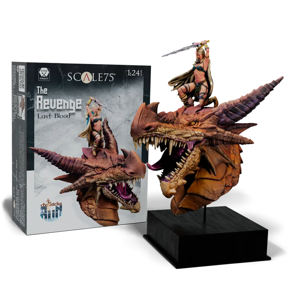 Scale75 The Revenge Last Blood figura 75 mm nemalovaná