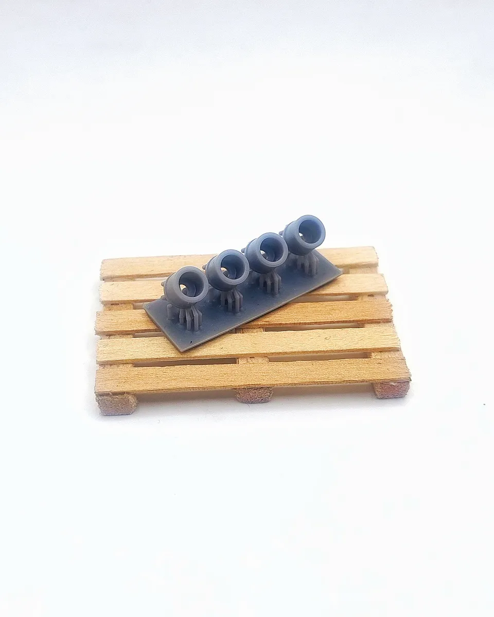 Yamamoto Adapters for Rims Tamiya-Aoshima adaptéry resin